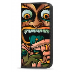 Etui portefeuille imprimé Vodoo pour Samsung S23 Ultra