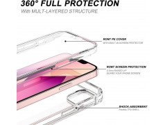 Coque intégrale 360 pour iPhone 15 protection avant et arrière
