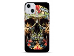 Coque Skull colors en gel pour iPhone 15