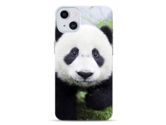 Coque joli panda rugissant en gel pour iPhone 15