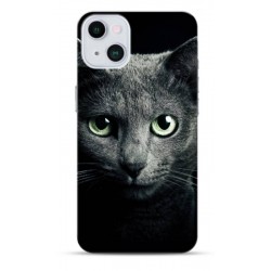 Coque Black cat en gel pour iPhone 15 plus