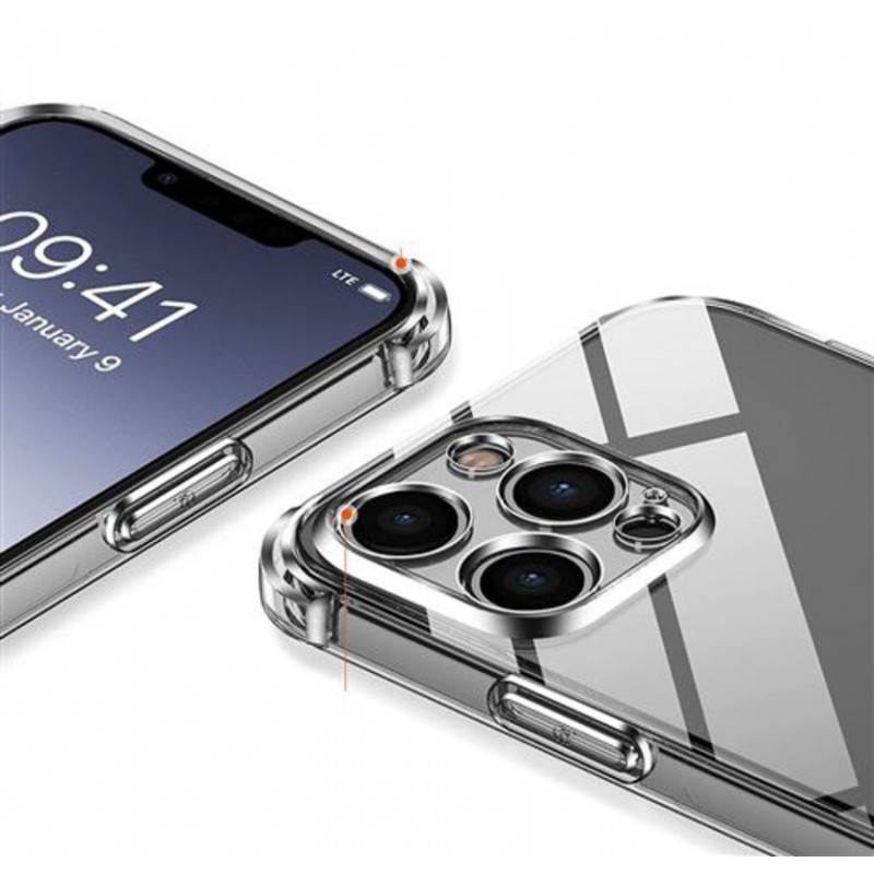Coque Transparente Pour IPhone 15 Pro Max, 15 Pro Plus, Antichoc, Protection  Complète De L'objectif - Baseus