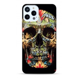 Coque Skull colors en gel pour iPhone 15 pro