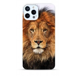 Coque Lion en gel pour iPhone 15 pro