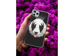 Coque crazy panda en gel pour iPhone 15 pro
