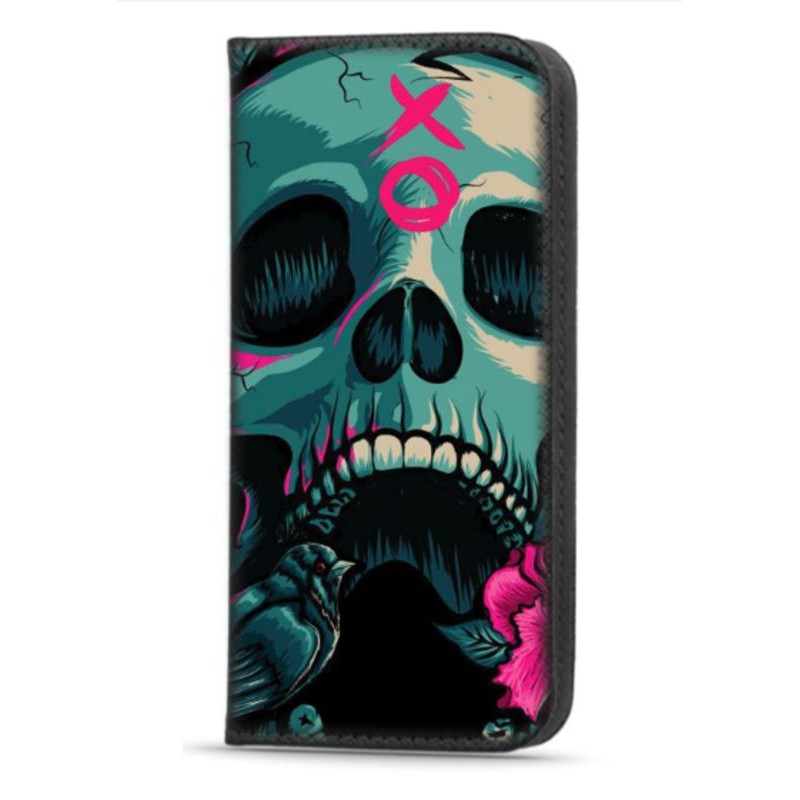 Etui imprimé Pink skull pour Apple iPhone 15 pro