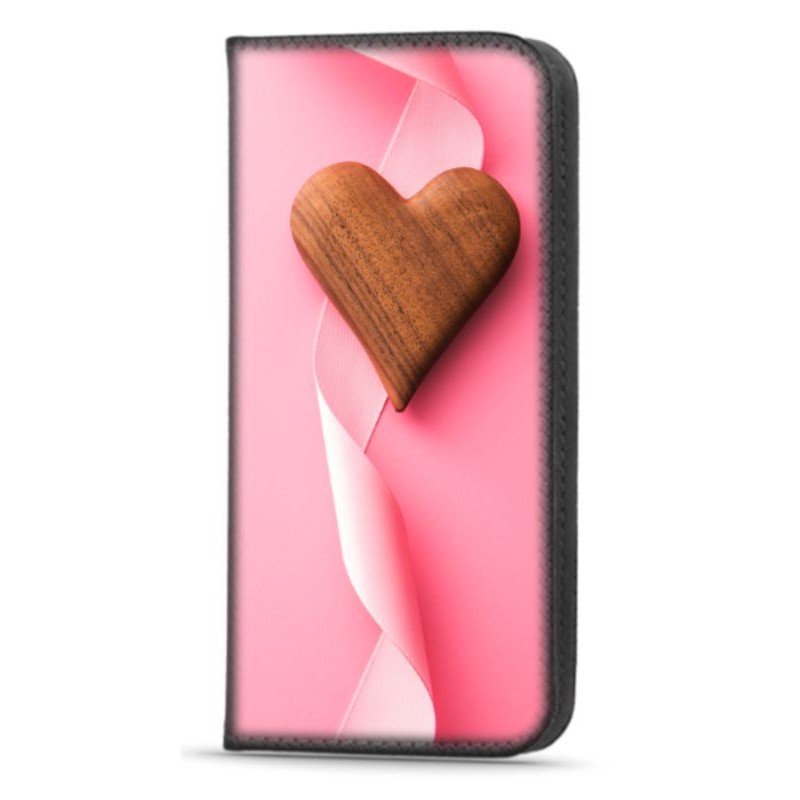 Etui imprimé Pink heart pour Apple iPhone 15 pro