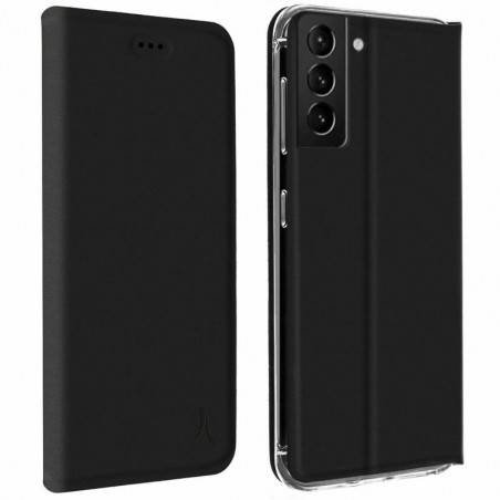 Etui portefeuille noir pour Samsung A15