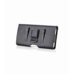 Etui ceinture noir pour iPhone 12