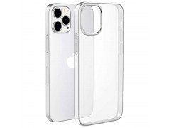 Coque silicone souple transparente pour iPhone 12