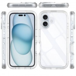 Coque intégrale 360 pour iPhone 16 protection avant et arrière