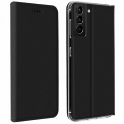 Etui portefeuille noir pour Samsung S24 FE