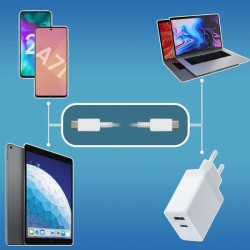 Câble d'origine SAMSUNG USB-C vers USB-C