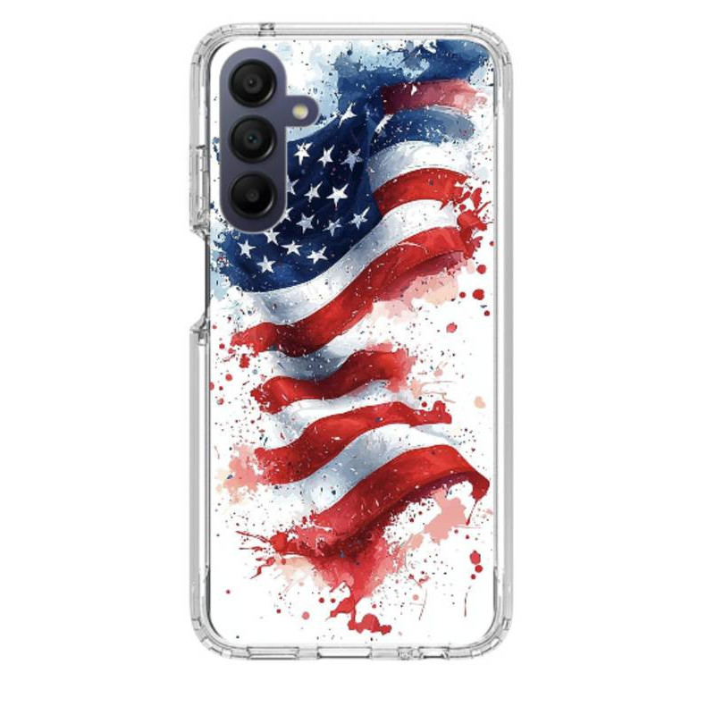 Coque USA en silicone pour Samsung Galaxy A16 5G