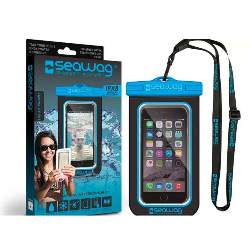Pochette SEAWAG Waterproof bleue universelle pour smartphone