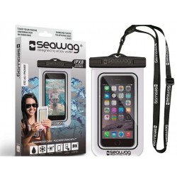Pochette SEAWAG Waterproof noir blanc universelle pour smartphone
