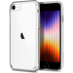 Coque silicone souple transparente pour iPhone 16e et 17e