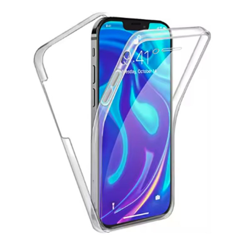 Coque intégrale 360 pour iPhone 16e et 17e protection avant et arrière