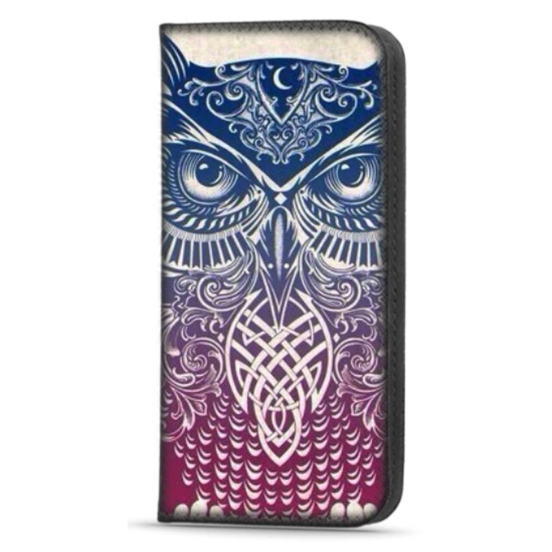 Etui imprimé Hibou pour iPhone 16e et 17e