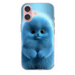 Coque Funny en gel pour iPhone 16