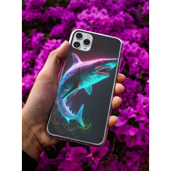 Coque Shark en gel pour iPhone 16 Pro