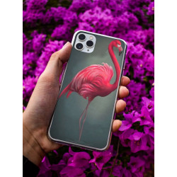 Coque Pink en gel pour iPhone 16 Pro