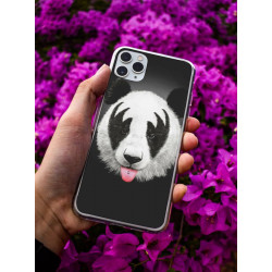 Coque Panda en gel pour iPhone 16 Pro