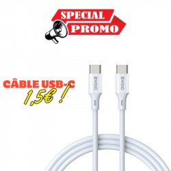 Câble USB-C vers USB-C charge rapide 60W
