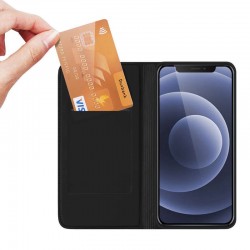 Etui portefeuille noir iPhone 17