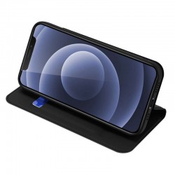 Etui portefeuille noir pour iPhone 17