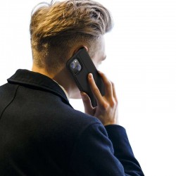 Etui portefeuille noir pour iPhone 17