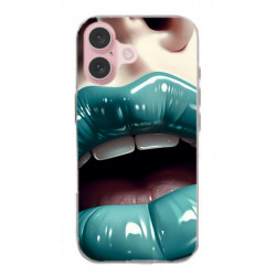 Coque Lèvres en gel pour iPhone 17