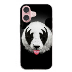 Coque Panda en gel pour iPhone 17