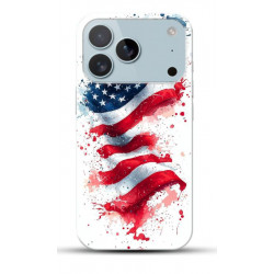 Coque USA en gel pour iPhone 17 Pro Max