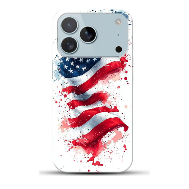 Coque USA en gel pour iPhone 17 Pro Max Coque USA en gel pour iPhone 17 Pro Max