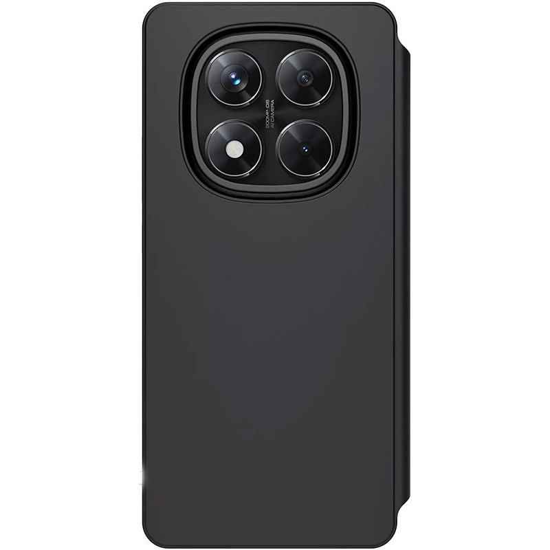 Etui portefeuille noir pour Xiaomi redmi note 15 Pro 4G