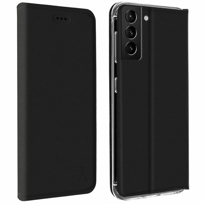 Etui portefeuille noir pour Samsung Galaxy A57