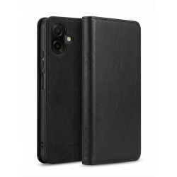 Etui portefeuille noir pour Samsung A07
