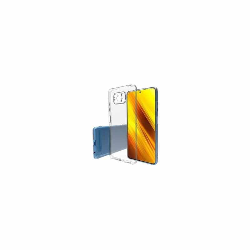 Coque silicone souple transparente pour Xiaomi Poco X3