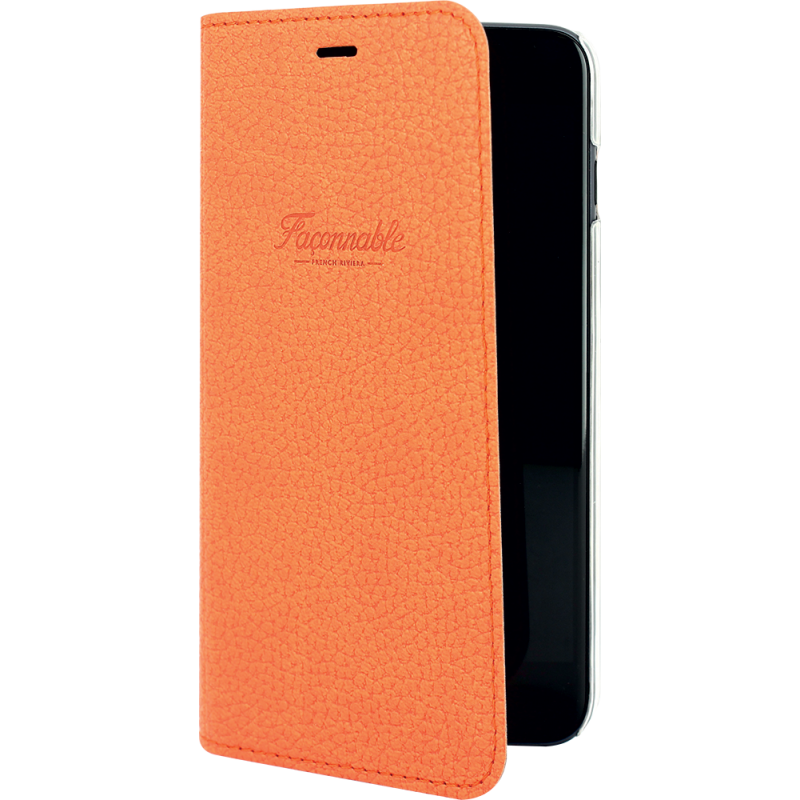Etui FACONNABLE orange pour iPhone 7+/ 8+