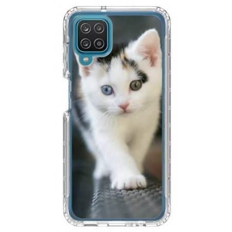 Coque souple Chat pour Samsung Galaxy A12
