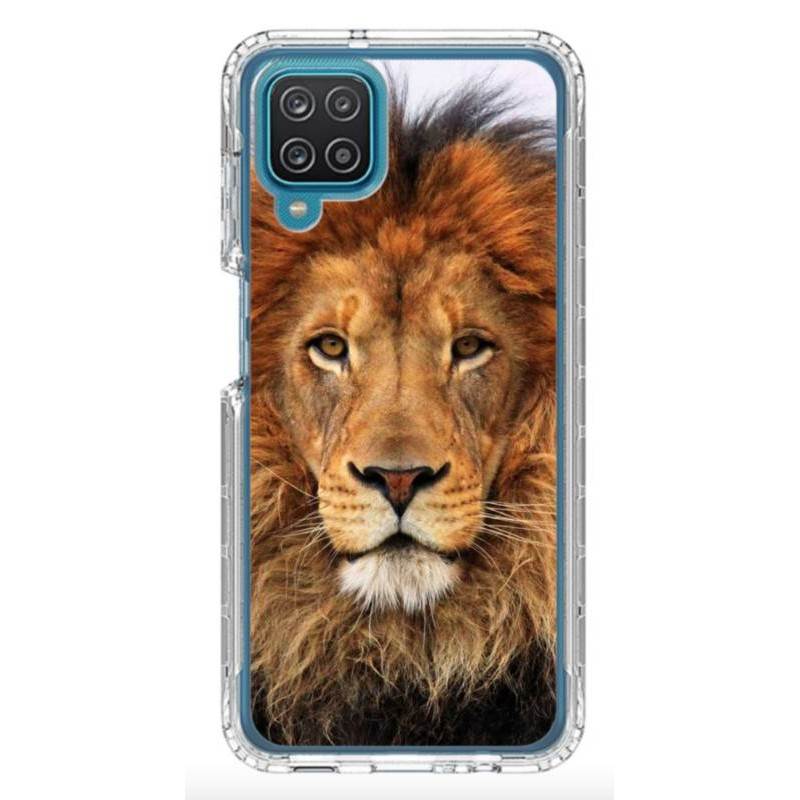 Coque souple Lion 3 pour Samsung Galaxy A12