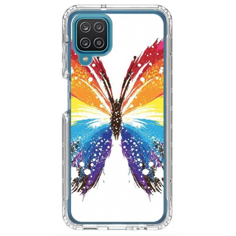 Coque souple Papillon pour Samsung Galaxy A12
