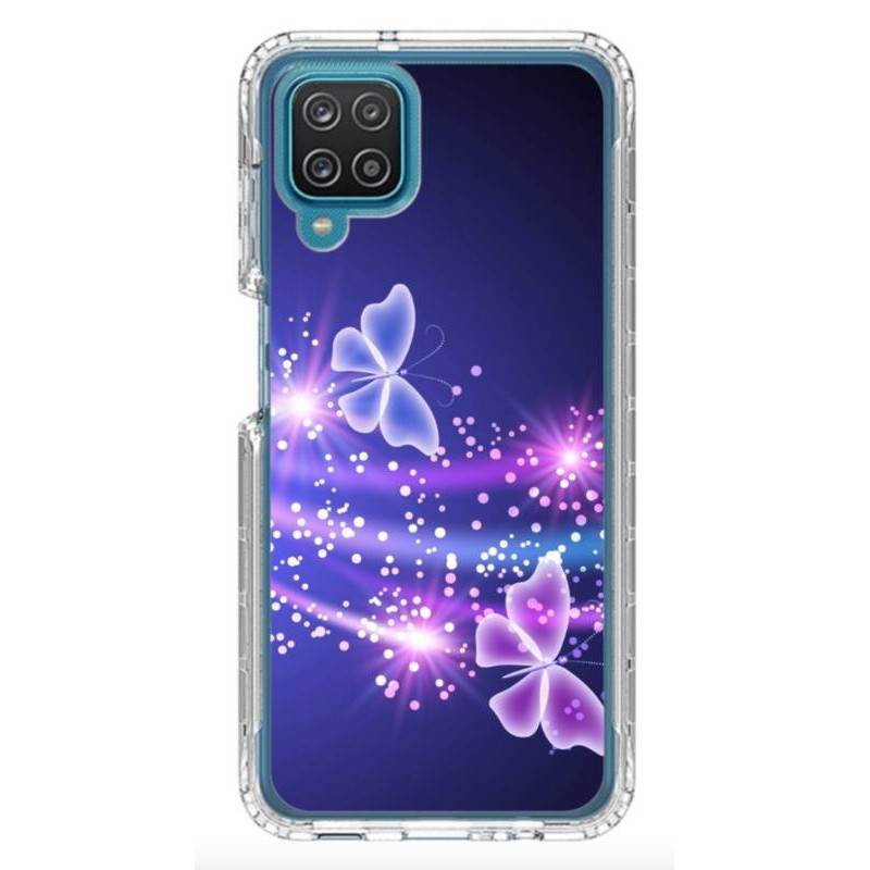 Coque souple Papillon Neon pour Samsung Galaxy A42 5G