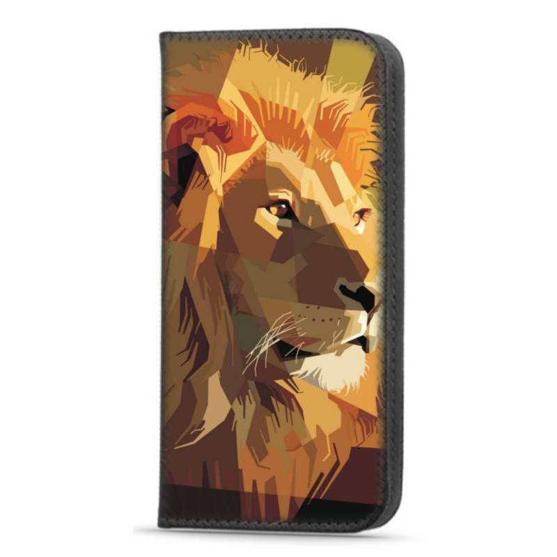 Etui portefeuille Lion 2 pour Samsung Galaxy A12