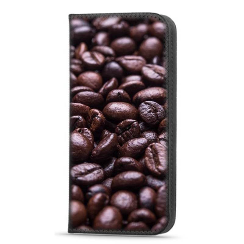 Etui portefeuille Café pour Samsung Galaxy A12