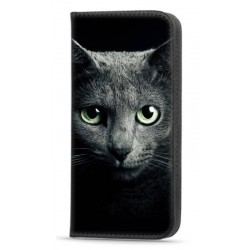 Etui portefeuille Beauty Cat pour Samsung Galaxy A12