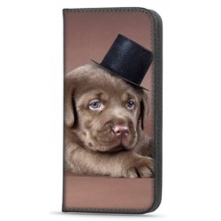 Etui portefeuille Dog pour Samsung Galaxy A22 5G