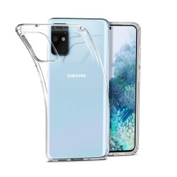 Coque silicone souple transparente pour Samsung Galaxy S20