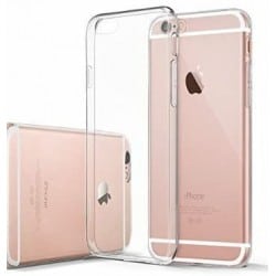 Coque silicone souple transparente pour iPhone SE 2022
